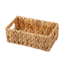 Wicker Storage Basket Water Hyacinth Basket Toilet Baskets,Farmhouse Kitchen Utensil Holder Caddy,Sundry Storage Basket