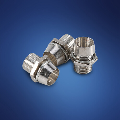 50 pcs Silver 5mm LED Holders Thread Mount 8mm for Electronics 2