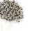 50 pcs Silver 5mm LED Holders Thread Mount 8mm for Electronics 6
