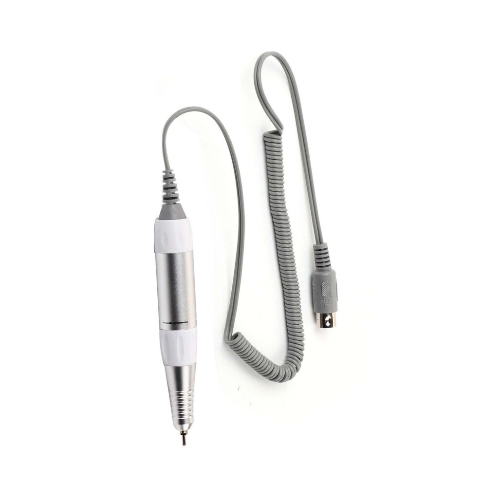 Silver Electric Nail Drill Handpiece For Manicure & Pedicure, 15X2.5cm