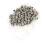 50 pcs Silver 5mm LED Holders Thread Mount 8mm for Electronics 15