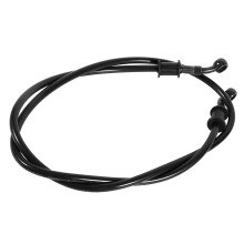 60cm Braided Steel Clutch Oil Brake Hose Line for Motorcycles Black Red Blue