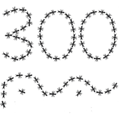 300 Τεμάχια Ψεύτικα Μυρμήγκια Φάρσα Πλαστικά Μαύρα Μυρμήγκια Ζωύφια Αστεία Παιχν 2