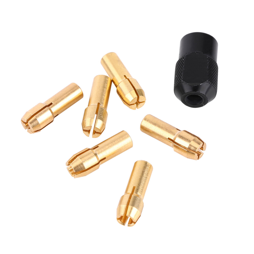 Versatile 6Pcs Collet Chuck Sleeves Set For Various Rotary Tool Tasks 8321393076345