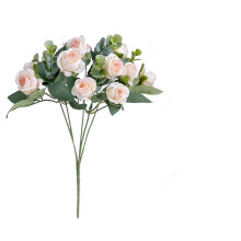 1-Stücke Kunstblume Wohnkultur tragbare Einzelzweig-Simulationsrose für Hochzeit gefälschte Rose ökologisch für Party Kunstblume Exquis