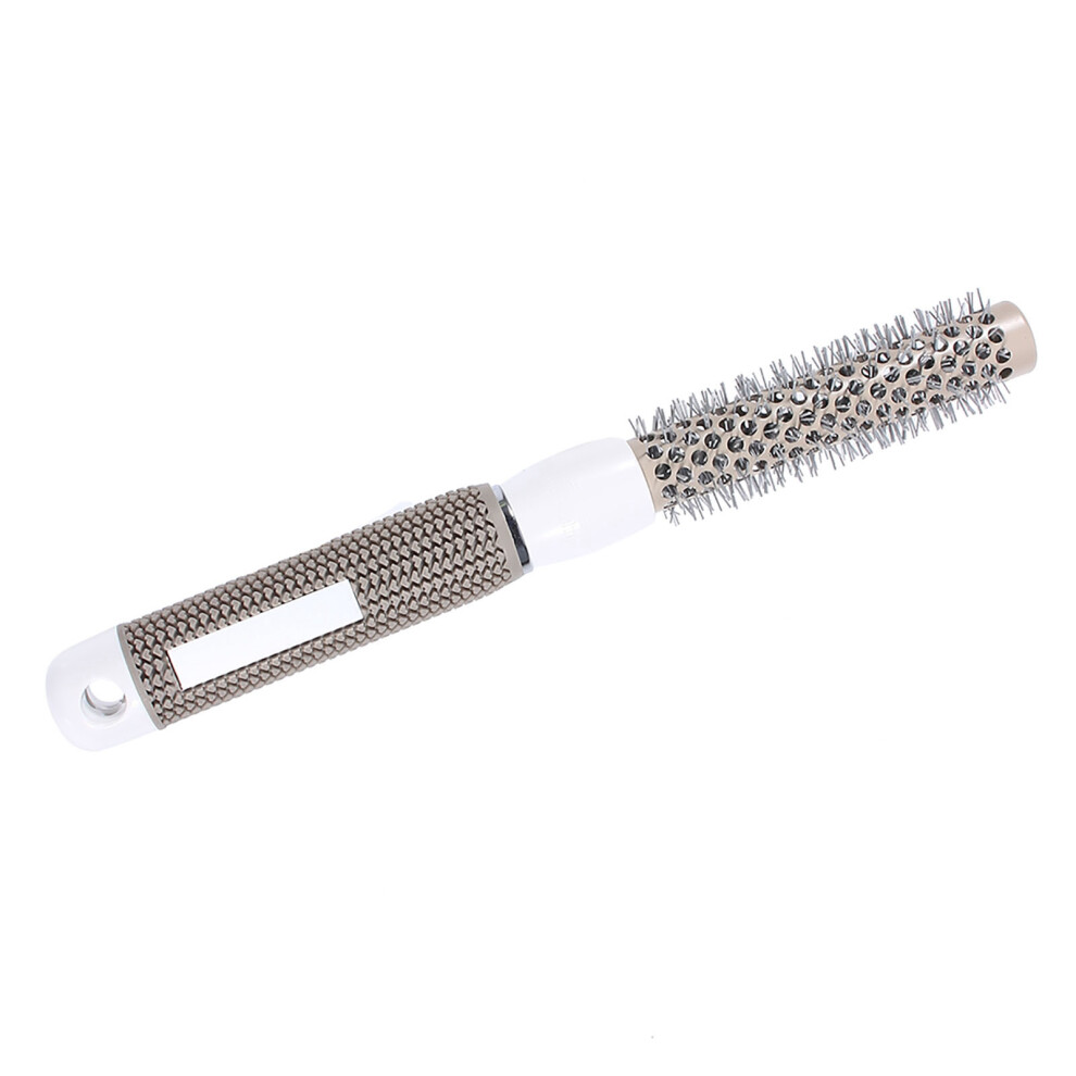 Professional 19mm High Temp Ceramic Iron Round Comb for Stylish Hair Styling
