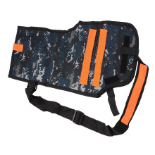 Adjustable Canvas Backpack with Gun & Bullet Pocket - 51x26cm, Multi-Color