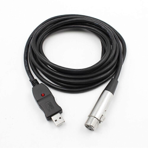 Micrófono USB macho a hembra Cable USB MIC Link nuevo