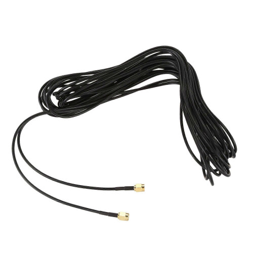 10m SMA αρσενικό σε SMA αρσενικό M-M Connector RF ομοαξονικό καλώδιο επέκτασης Pigtail RG174 Χρυσό