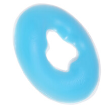 Sky Blue Silicone Facial Spa Pillow Cushion for Beauty Beds, 30 x 1.8cm