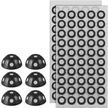 6 PCS Mehrfach-Winkel-Marker-Set 6-seitiger 100-Punkt-3D-Scanner 6mm Punkt-Scan-Scanner Plattenspieler für 3D