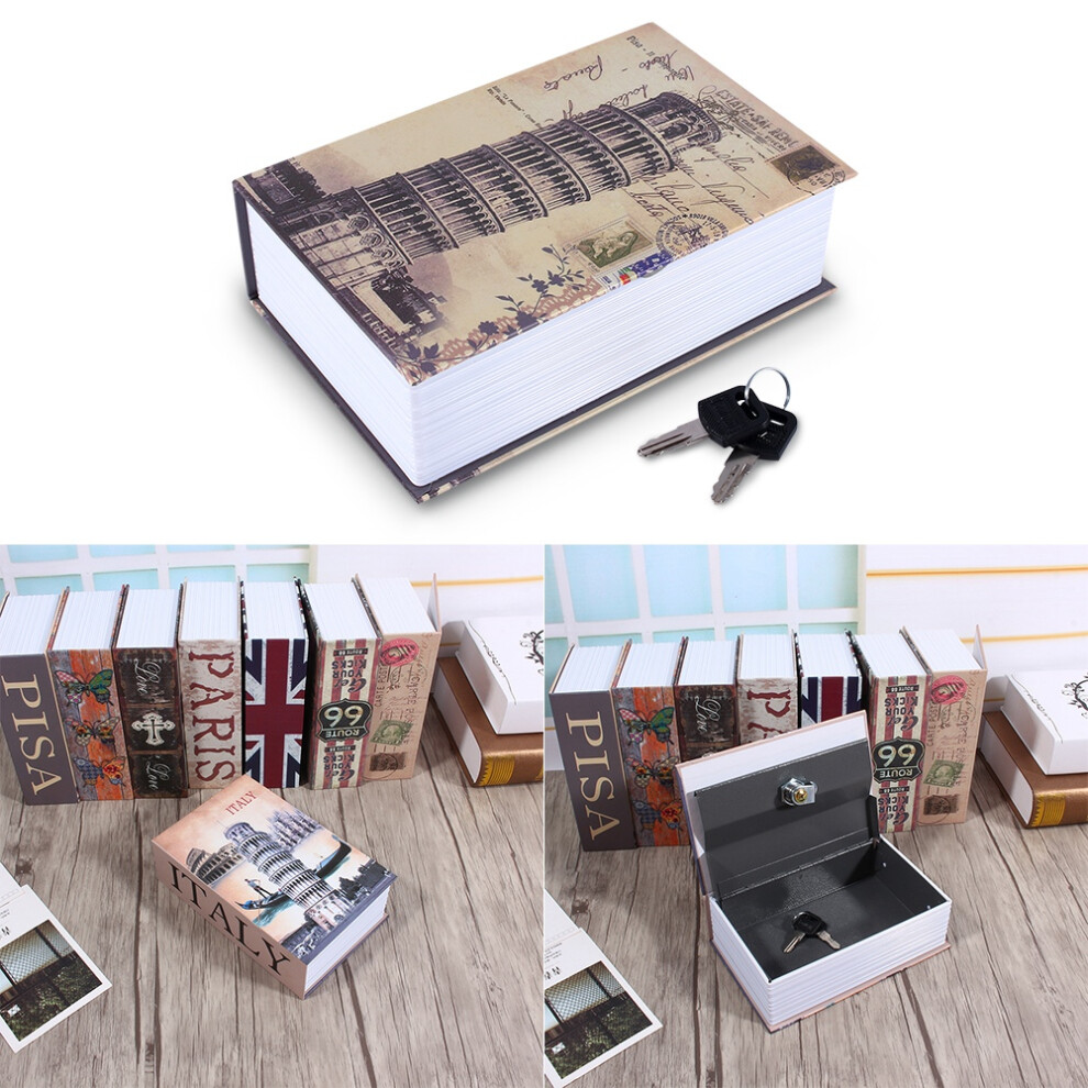 Secret Dictionary Safe Box With Keys, 18X11.5x5.5cm, Sturdy Hideaway Storage 9441393079265