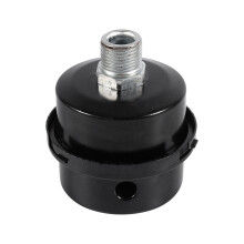 Metal Air Compressor Intake Filter Muffler 3/8" 16MM Thread Quiet Silencer