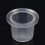 1000Pcs Tattoo Ink Caps Cups Plastic Storage Container Holders (S, M, L) 1