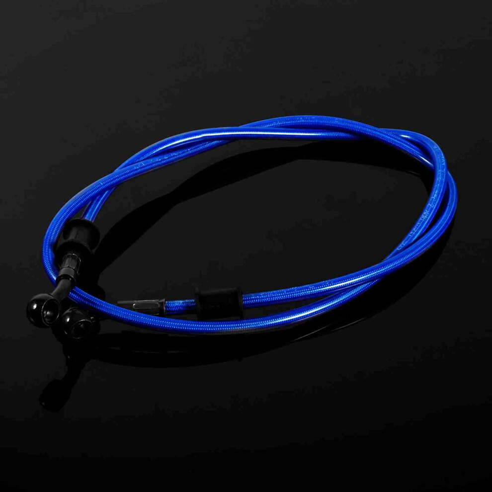 120Cm Steel Braided Brake Clutch Hose Bike Blue 7293282966260