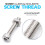 480pcs M2/M3/M4 Stainless Steel Hex Socket Cap Screws and Nuts Set 11