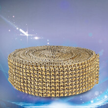 10 Yard Sparkling Mesh Ribbon for Candles