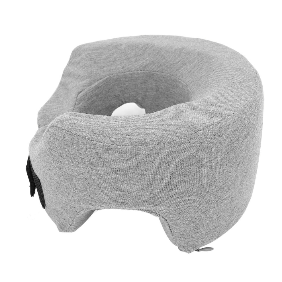 Comfortable Face Down Pillow with Removable Washable Cover, Memory Foam Ergonomic Headrest