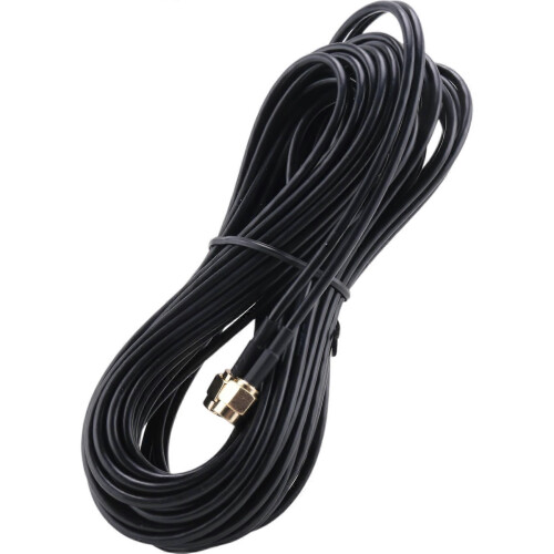 10m SMA αρσενικό σε SMA αρσενικό M-M Connector RF ομοαξονικό καλώδιο επέκτασης Pigtail RG174 Χρυσό 1