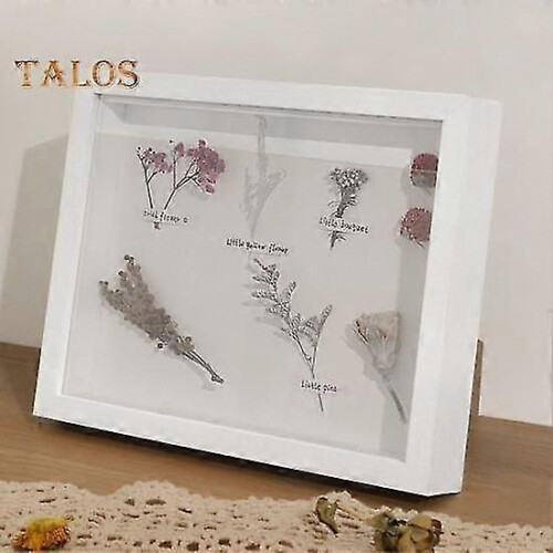 Rustic Shadow Box Picture Frame Memory Preservation Personalized Adventure Box Wood Acrylic Desktop Display 2