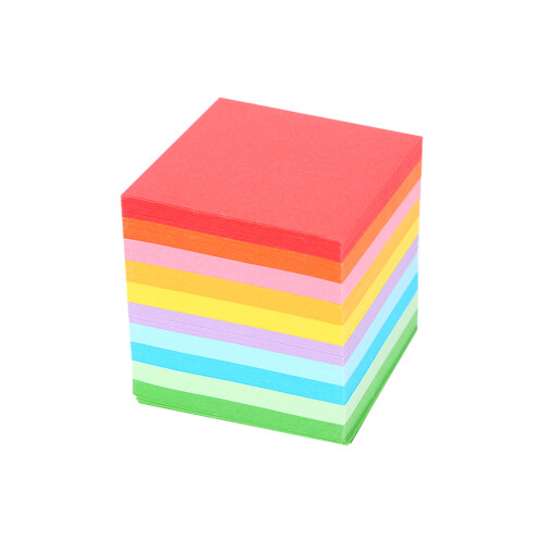 520 Sheets Square Folding Paper 10 Colours