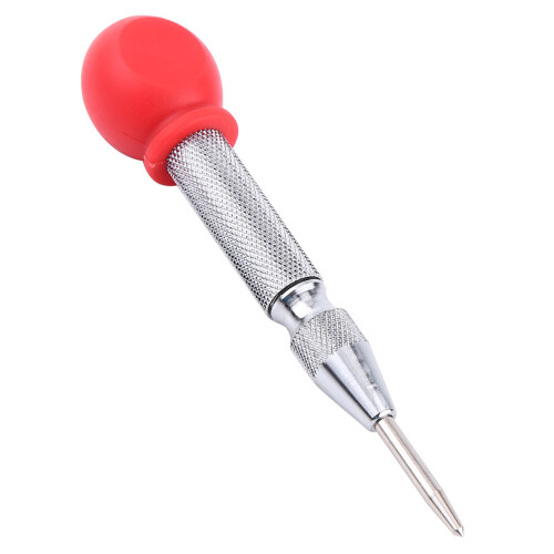 Automatic Center Punch Silver, 130mm, High Speed Steel Tip 2