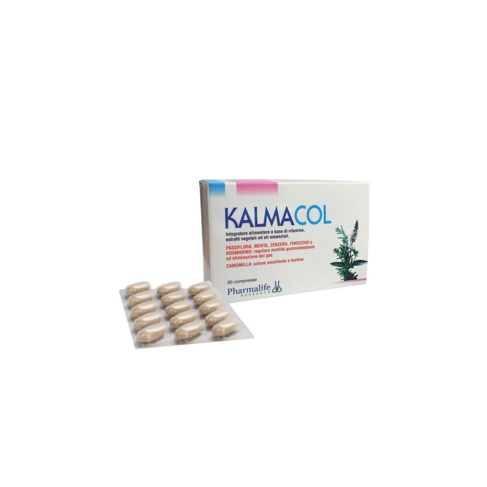 Amazing Herbs Kalmacol 30 Tablets Digestive Support