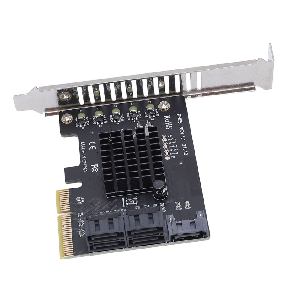 5 Port Sata 3.0 Pcie Card X16 X8 X4 7340572825483