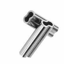 100pcs 1.2mm Copper Double Barrel Fishing Leader Sleeves #2