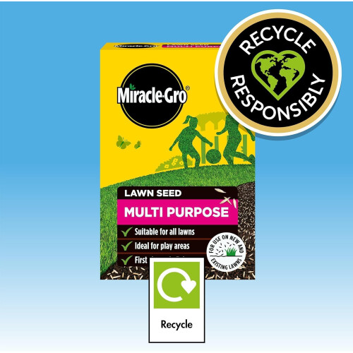 Multi Purpose Fast Germinating Lawn Seed 33m² | Green Grass 2