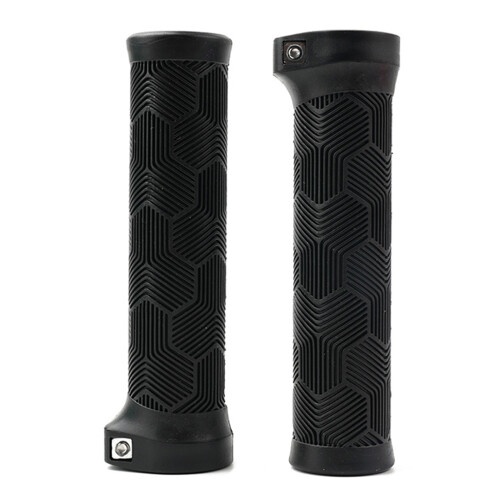 2pack Versatile Bicycles Handlebars Grip Fashion-Black