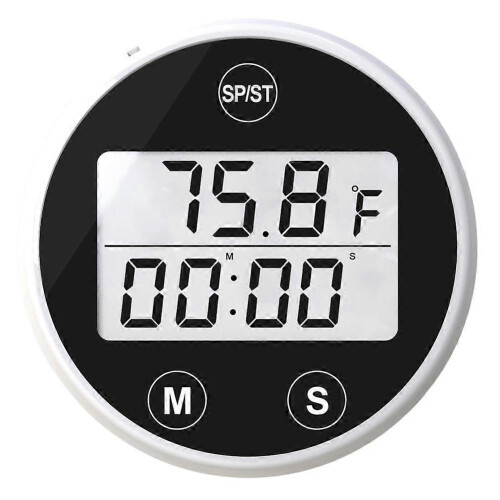 Digital isbadstermometer Vattenbadtermometer med digital display Vattentät kallvattenvattentermometer