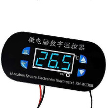 W1308 DC 12V Digitaler Kühlwärmesensor Temperaturregler Verstellbarer Thermostatschalter Thermometersteuerung Blaulicht