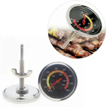 50.800/10C - 400C Edelstahl-BBQ-Thermometer Außengrill-Temperaturanzeige für BBQ-Kochmonitor