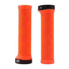2pcs Large Pad Bike Handlebars Cover Mountain-orangee color