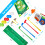 Flexible Golfing Play Three wheeled Backyard Beach Garden-Blue 1