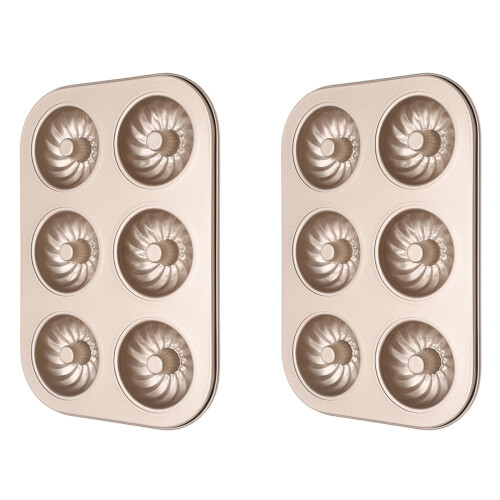 Pack Of 2 Kitchen Baking Pan Stainless Steel-Windmill model
