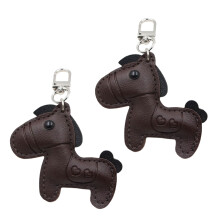 Porte-clés cheval nouveauté, embellissement tendance pour sac-5