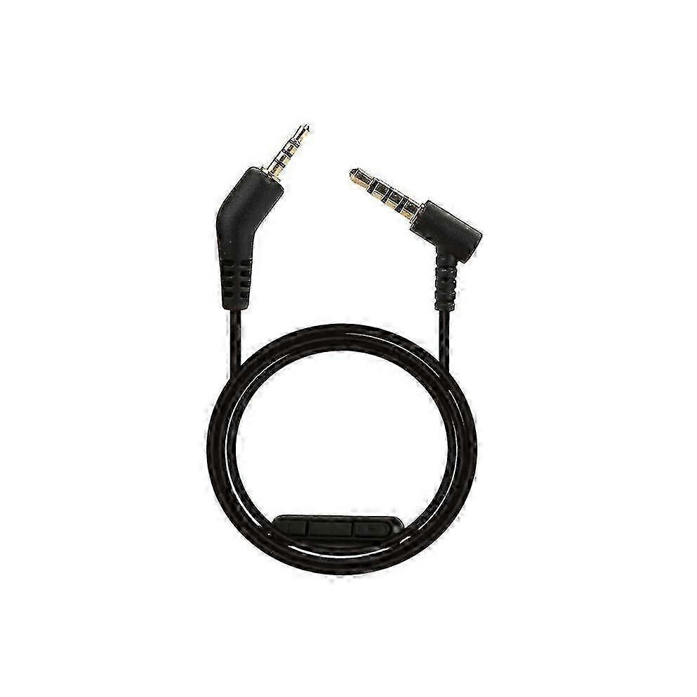 Replacement Audio Cable With Microphone For Bose Quietcomfort Qc 3 Headphones In Color Black 6935161785012