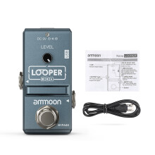 AP-09 Nano Loop Effect Pedal with 10Min Recording & USB for Guitar