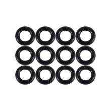 Schwarze 9 mm x 2,0 mm Gummidichtungen Öldichtung O-Ringe 12 PCS