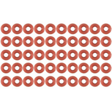 50 Stücke Silikon-O-Ringdichtungsdichtung 3 mm x 8 mm x 2,5 mm