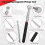 4 Pack Telescoping Magnet Pick-Up Tool Set, Extendable Magnetic Telescoping Pickup Tool 1-15 LB & 23inch Bendable Spring 3
