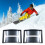 Secure Clip Ski Pass Holder Ensuring Firm Attachments-One Piece 2