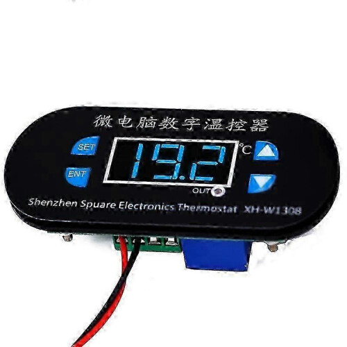 W1308 DC 12V Ψηφιακός αισθητήρας θερμότητας Ελεγκτής θερμοκρασίας Ρυθμιζόμενος δ 1