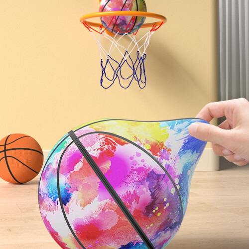Soft Squeezable Sport Ball Bouncing Basketball For-A 21cm 1