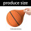 Soft Squeezable Sport Ball Bouncing Basketball For-A 21cm 3