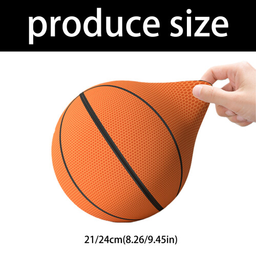Soft Squeezable Sport Ball Bouncing Basketball For-A 21cm 2