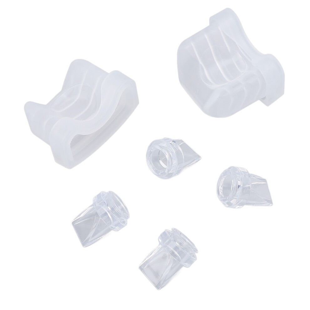 4pcs Silicone Duckbill Valves & Diaphragms for S21 Breastfeeding Pump