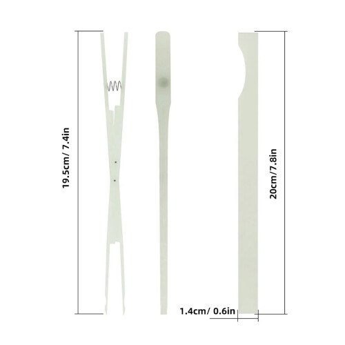 Precisions Engineered Piano Tuning Clips with Nylon Constrution 2